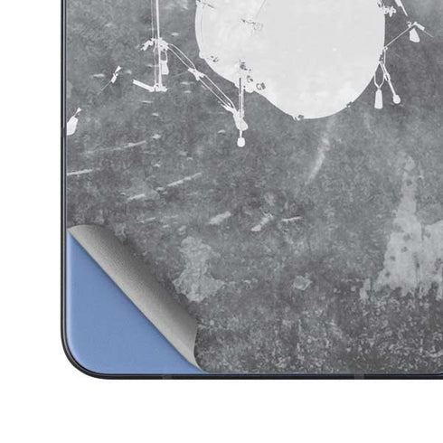 Faded Drumset Galaxy Z Fold5 5G Skin